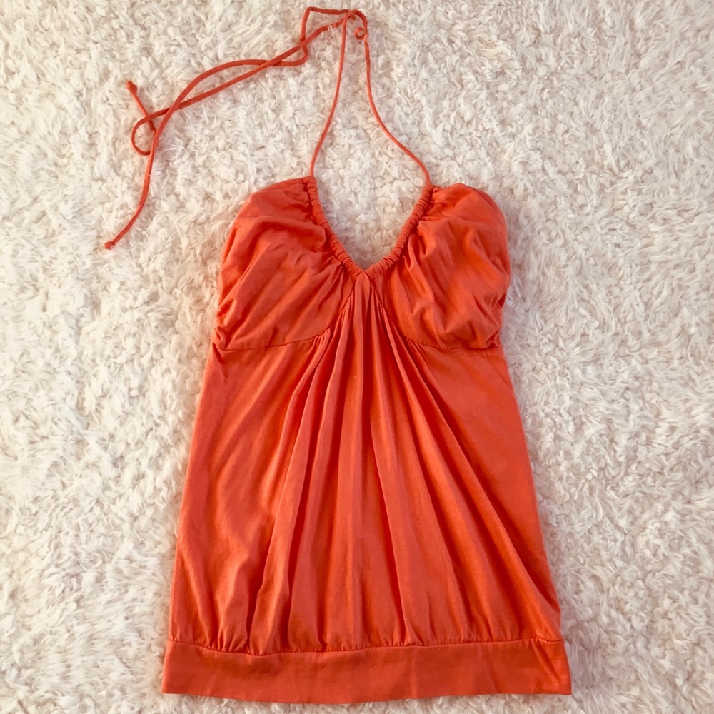 Victoria Secret Bra Top Orange Halter Top